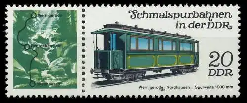 DDR ZUSAMMENDRUCK Nr WZd558 postfrisch WAAGR PAAR SC3EFCE