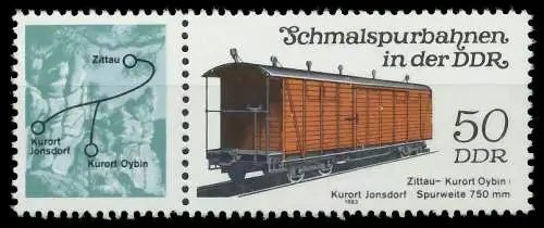 DDR ZUSAMMENDRUCK Nr WZd564 postfrisch WAAGR PAAR SC3F112