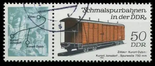 DDR ZUSAMMENDRUCK Nr WZd564 gestempelt WAAGR PAAR 187F56