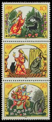 DDR ZUSAMMENDRUCK Nr SZd279 postfrisch 3ER STR SC3F1AE