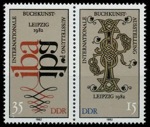 DDR ZUSAMMENDRUCK Nr WZd532 postfrisch WAAGR PAAR SC49156