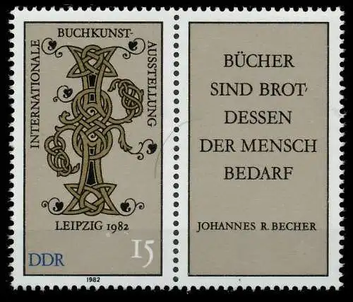 DDR ZUSAMMENDRUCK Nr WZd528 postfrisch WAAGR PAAR SC49126