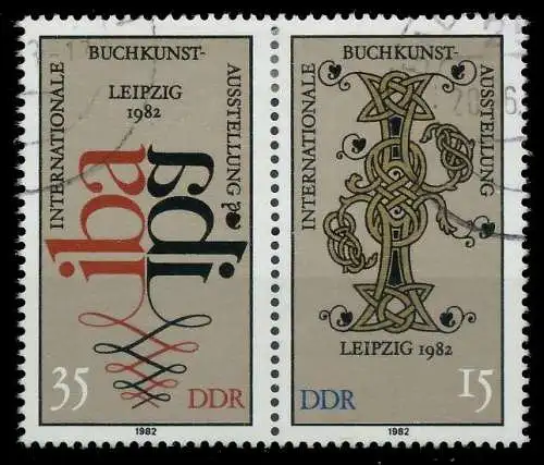 DDR ZUSAMMENDRUCK Nr WZd532 gestempelt WAAGR PAAR 188216