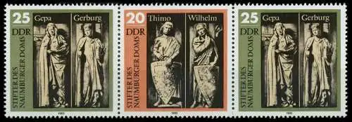 DDR ZUSAMMENDRUCK Nr WZd573 postfrisch 3ER STR SC4954E