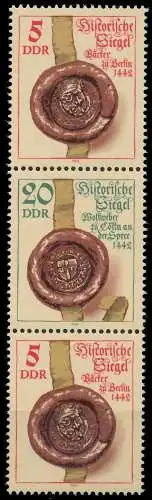 DDR ZUSAMMENDRUCK Nr SZd270 postfrisch 3ER STR SC49786