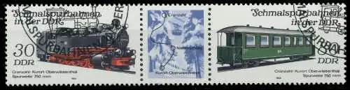 DDR ZUSAMMENDRUCK Nr WZd577 gestempelt 3ER STR 196046