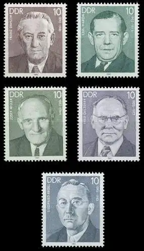 DDR 1983 Nr 2765-2769 postfrisch 19638A