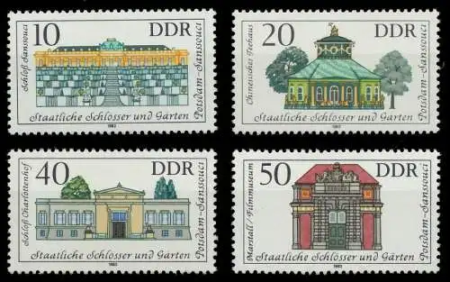 DDR 1983 Nr 2826-2829 postfrisch 1963BA