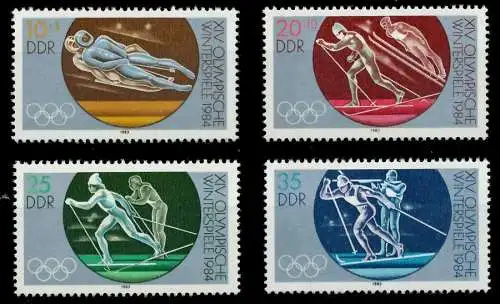 DDR 1983 Nr 2839-2842 postfrisch 1963DA