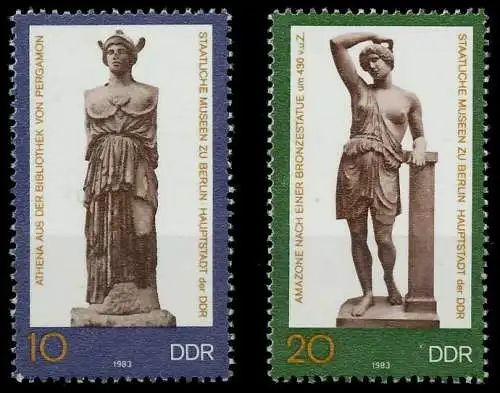 DDR 1983 Nr 2790-2791 postfrisch 1963F6