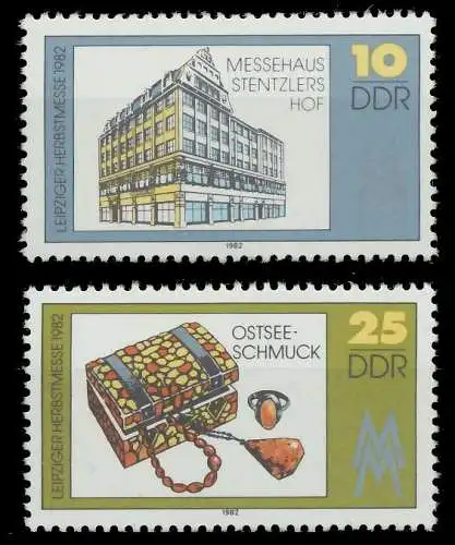 DDR 1982 Nr 2733-2734 postfrisch 19643E