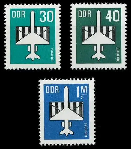 DDR DS LUFTPOST Nr 2751-2753 postfrisch 19645E