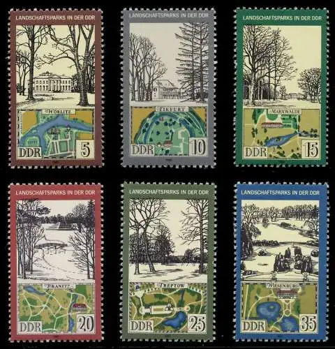 DDR 1981 Nr 2611-2616 postfrisch 196492