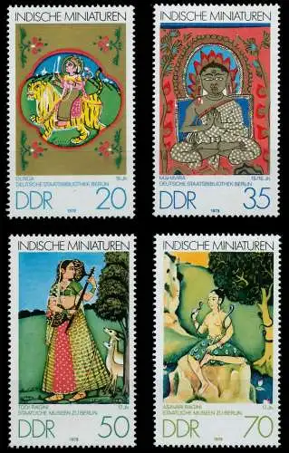 DDR 1979 Nr 2418-2421 postfrisch 1A43FE