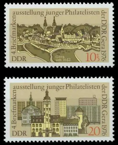 DDR 1976 Nr 2153-2154 postfrisch 1A442A