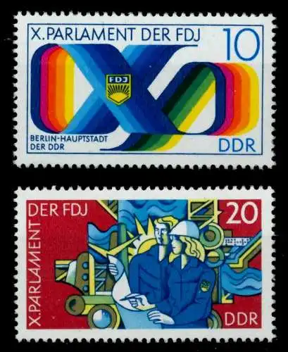 DDR 1976 Nr 2133-2134 postfrisch SC69D82
