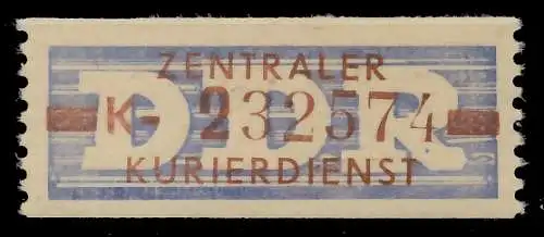 DDR DIENST WERTSTREIFEN Nr 20K ND postfrisch 1CDAAA