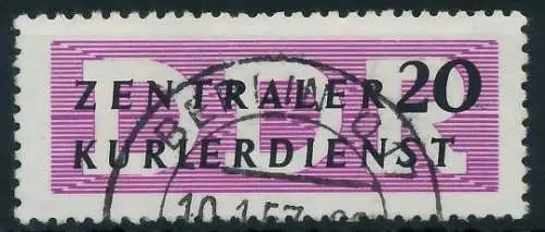 DDR DIENST VERWALTUNGSPOST-A ZKD Nr 7 gestempelt 1D2852
