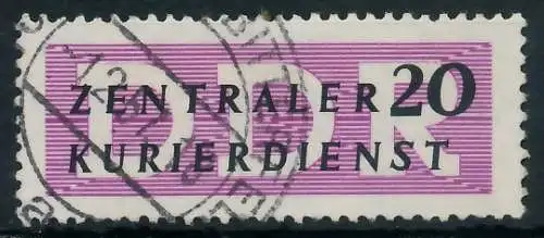DDR DIENST VERWALTUNGSPOST-A ZKD Nr 7 gestempelt 1D2866