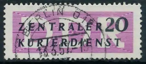DDR DIENST VERWALTUNGSPOST-A ZKD Nr 7 gestempelt 1D2872