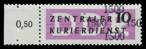 DDR DIENST VERWALTUNGSPOST-A ZKD Nr 10 N1500 postfrisch 1D2A46