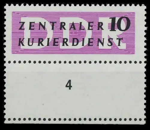 DDR DIENST VERWALTUNGSPOST-A ZKD Nr I L postfrisch SENK 1D2D0A