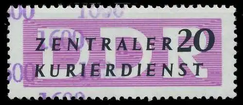 DDR DIENST VERWALTUNGSPOST-A ZKD Nr 15 N1600 postfrisch 1D7682