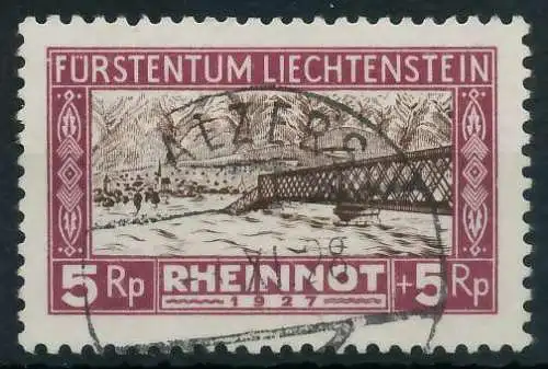 LIECHTENSTEIN 1928 Nr 78 gestempelt 1E8DC6