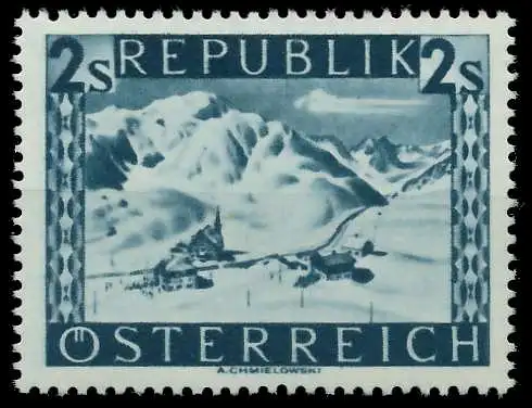 ÖSTERREICH 1945 Nr 768II postfrisch 1E8E12