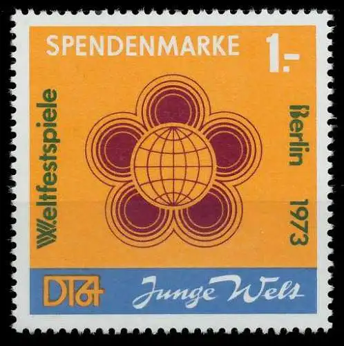 DDR SPENDENMARKEN Nr 1 postfrisch 1E8E72