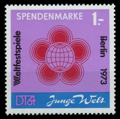 DDR SPENDENMARKEN Nr 2 postfrisch 1E8E76