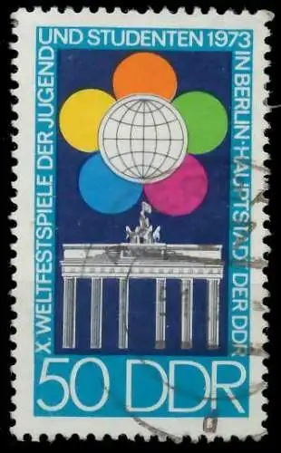 DDR 1973 Nr 1867 gestempelt 1E8E82