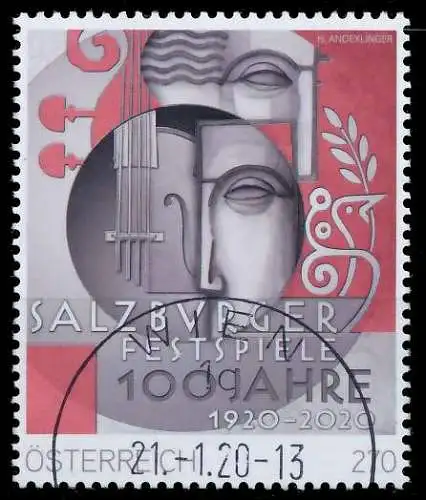 ÖSTERREICH 2020 Nr 3499 gestempelt 1E8FBE