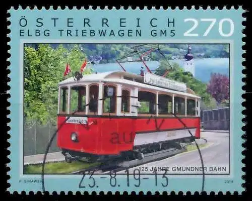 ÖSTERREICH 2019 Nr 3476 gestempelt 1F1392
