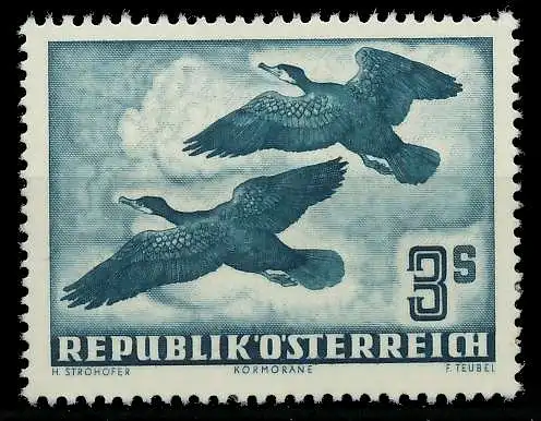 ÖSTERREICH 1953 Nr 985 postfrisch 1F17DE