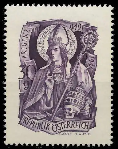 ÖSTERREICH 1949 Nr 936 postfrisch 1F18C6
