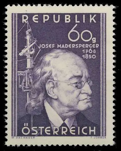 ÖSTERREICH 1950 Nr 951 postfrisch 1F18E6