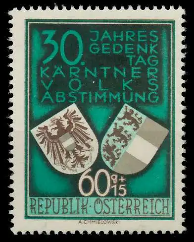 ÖSTERREICH 1950 Nr 952 postfrisch 1F18F2