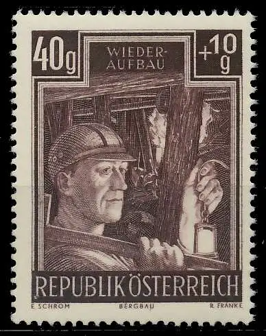 ÖSTERREICH 1951 Nr 960 postfrisch 1F197A