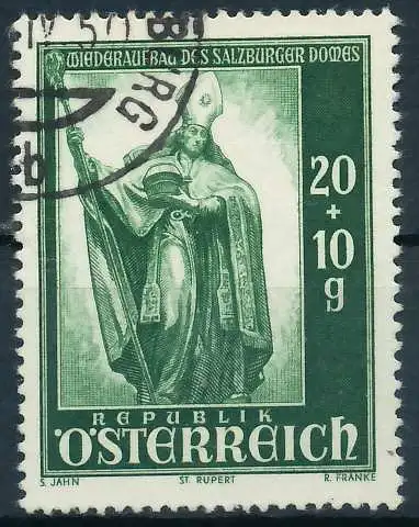 ÖSTERREICH 1948 Nr 885 gestempelt 1F51EA