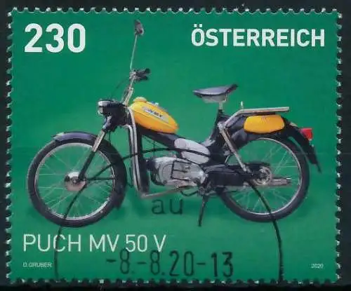 ÖSTERREICH 2020 Nr 3547 gestempelt 1F545E