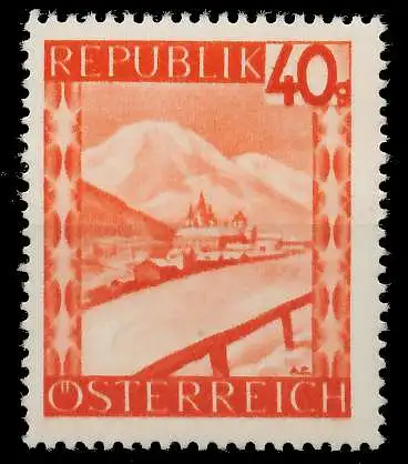 ÖSTERREICH 1947 Nr 844 postfrisch 1F5476