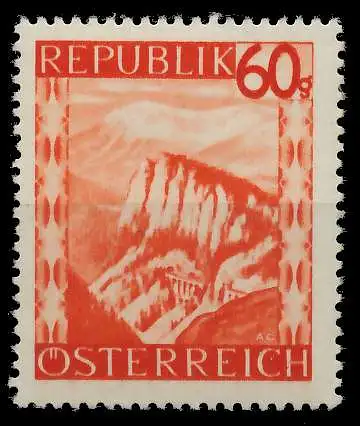 ÖSTERREICH 1947 Nr 846 postfrisch 1F548E