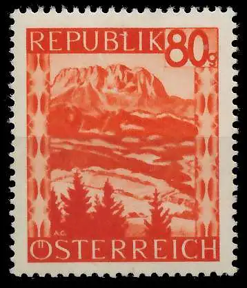 ÖSTERREICH 1947 Nr 848 postfrisch 1F5496