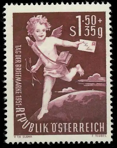 ÖSTERREICH 1952 Nr 972 postfrisch 1F54EA