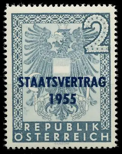 ÖSTERREICH 1955 Nr 1017I postfrisch 1F561A
