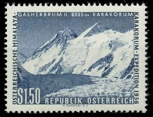 ÖSTERREICH 1957 Nr 1036 postfrisch 1F569E