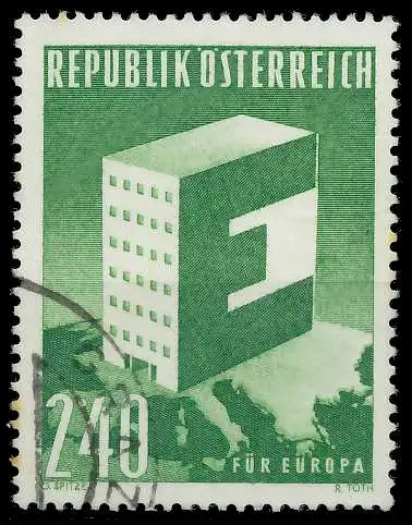 ÖSTERREICH 1959 Nr 1059 gestempelt 1F56DA