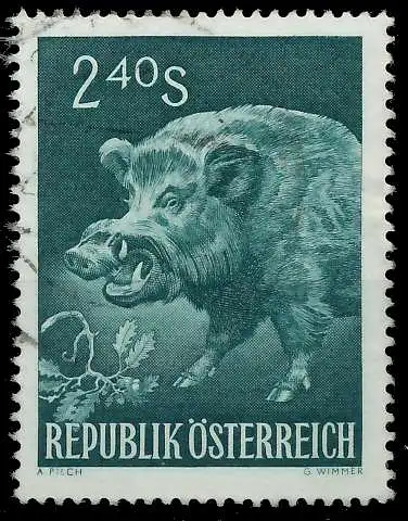 ÖSTERREICH 1959 Nr 1064 gestempelt 1F9632