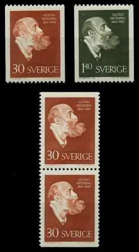 SCHWEDEN 1960 Nr 461C Do Du-462C postfrisch 881166